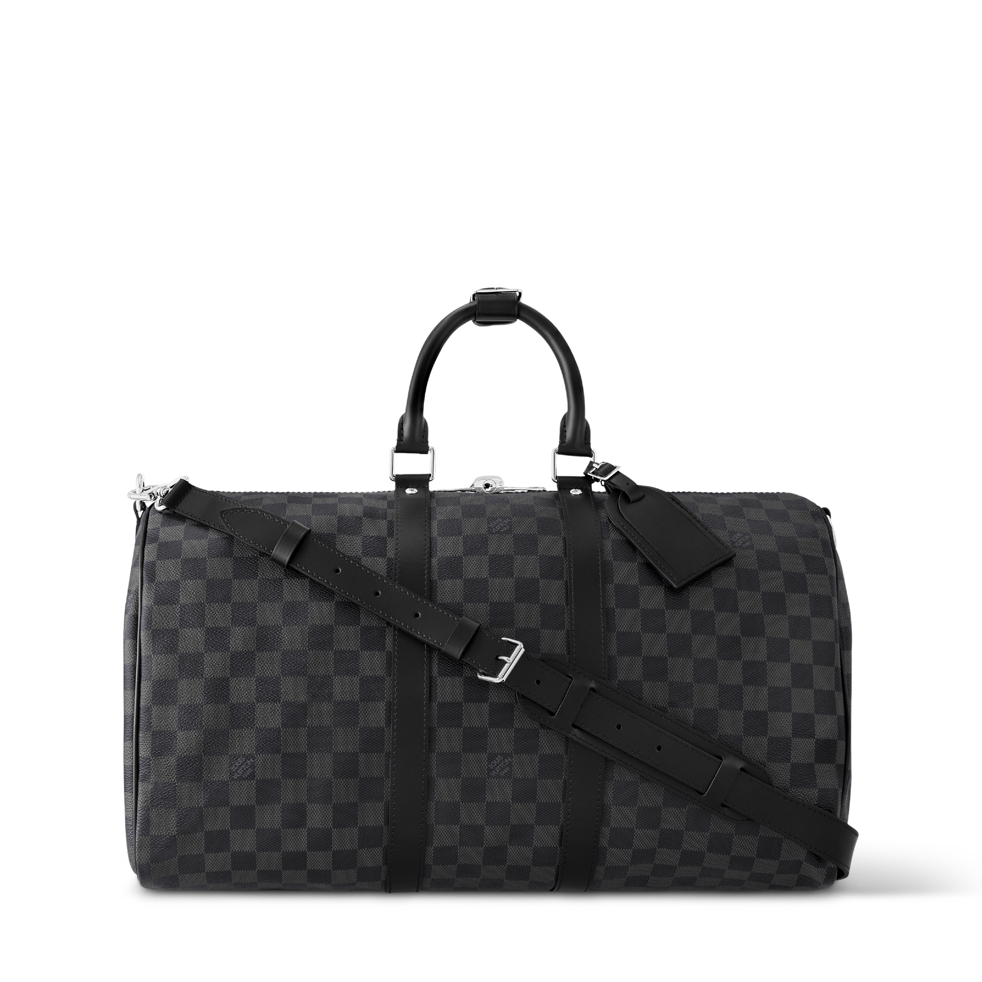 Keepall Bandoulière 45 Canvas Damier Graphite - Bolsas de Viagem e